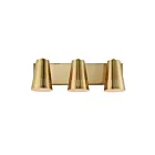 Maxim Lighting Helsinki 11433NAB 3-Lights 60W Natural Aged Brass Vanity Light