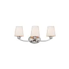 Maxim Lighting Shelter 11833SWSN 3-Lights 60W Satin Nickel Vanity Light
