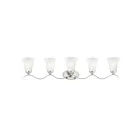 Maxim Lighting Vital 12085FTSN 5-Lights 60W Satin Nickel Vanity Light