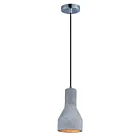 Maxim Lighting 12392GYPC Crete 1-Light 7W Polished Chrome Pendant