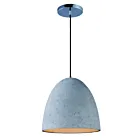 Maxim Lighting 12396GYPC Crete 1-Light 16W Polished Chrome Pendant