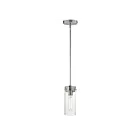 Maxim Lighting 12406CLSN Pinn 1-Light 60W Satin Nickel Pendant