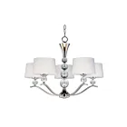 Maxim Lighting 12755WTPN Rondo 5-Lights 300W Polished Nickel Incandescent Chandelier