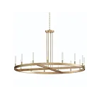 Maxim Lighting 16168CRGLD Ovation 15-Lights 30W Gold LED Chandelier