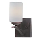 Maxim Lighting Deven 20030SWOI 1-Light Oil Rubbed Bronze Wall Sconce