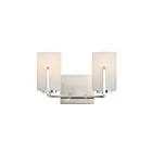 Maxim Lighting Dart 21282SWSN 2-Lights 60W Satin Nickel Vanity Light