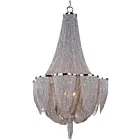 Maxim Lighting 21465NKPN Chantilly 10-Lights 30W Polished Nickel LED Chandelier