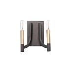 Maxim Lighting Lyndon 21522BZAB 2-Lights Bronze/Antique Brass Wall Sconce