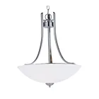 Maxim Lighting 21654SWSN Taylor 3-Lights 180W Satin Nickel Pendant