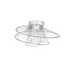 Maxim Lighting 24170MW Zeta 1-Light 12W Matte White Flush Mount