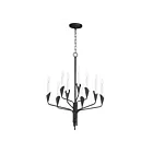 Maxim Lighting 24349BK Calyx 9-Lights 360W Black Incandescent Chandelier