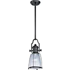 Maxim Lighting 25002CLBZ Hi-Bay 1-Light 60W Bronze Pendant