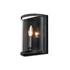 Maxim Lighting Sentinel 25259CLBK 1-Light Black Wall Sconce