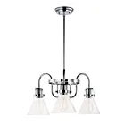 Maxim Lighting 26116CDPC Seafarer 3-Lights 180W Polished Chrome Incandescent Chandelier