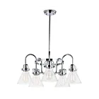 Maxim Lighting 26117CDPC Seafarer 5-Lights 300W Polished Chrome Incandescent Chandelier