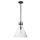 Maxim Lighting 26119CDOI Seafarer 1-Light 60W Oil Rubbed Bronze Pendant
