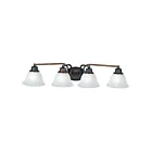 Maxim Lighting Malaga 2689MROI 4-Lights 60W Oil Rubbed Bronze Vanity Light