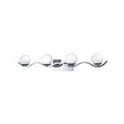 Maxim Lighting Motion 27554WTPC 4-Lights 40W Polished Chrome Vanity Light
