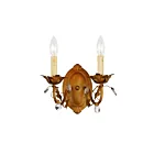 Maxim Lighting Elegante 2857EG 2-Lights Etruscan Gold Wall Sconce
