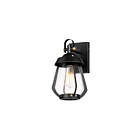 Maxim Lighting Mariner 30620CDBKAB Black/Antique Brass 60W Outdoor Wall Mount