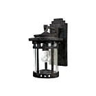 Maxim Lighting Santa Barbara DC 3131CDSE Sienna 60W Outdoor Wall Mount