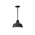 Maxim Lighting 35017BK Pier M 1-Light 60W Black Pendant