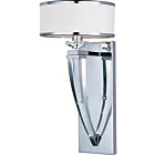 Maxim Lighting Metro 39828BCWTPC 1-Light Polished Chrome Wall Sconce