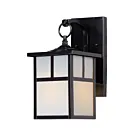 Maxim Lighting Coldwater 4053WTBK Black 60W Outdoor Wall Mount