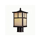 Maxim Lighting Coldwater 4055HOBU 1-Light 60W Burnished Outdoor Post Lantern