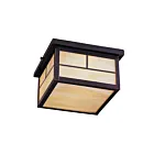 Maxim Lighting 4059HOBU Coldwater 2-Lights 60W Burnished Flush Mount