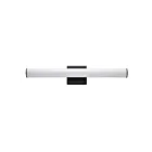 Maxim Lighting Rail 52102BK 1-Light 16W Black Vanity Light