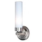 Maxim Lighting Cilandro 53006WTSN 1-Light Satin Nickel Wall Sconce