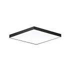 Maxim Lighting 57668WTBK Trim 1-Light 18W Black Flush Mount