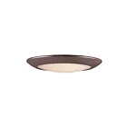 Maxim Lighting 57860WTBZ Diverse 1-Light 25W Bronze Flush Mount