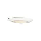 Maxim Lighting 57863WTWT Diverse 1-Light 25W White Flush Mount
