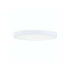 Maxim Lighting 57885WTWT Trim 1-Light 20W White Flush Mount