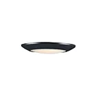 Maxim Lighting 57931WTBK Diverse 1-Light 18W Black Flush Mount