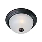 Maxim Lighting 5840FTOI Essentials 1-Light 60W Oil Rubbed Bronze Flush Mount