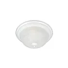 Maxim Lighting 5841MRWT Essentials 2-Lights 60W White Flush Mount