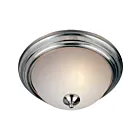 Maxim Lighting 5842ICSN Essentials 3-Lights 60W Satin Nickel Flush Mount