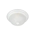 Maxim Lighting 5842MRWT Essentials 3-Lights 60W White Flush Mount