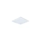 Maxim Lighting 58722WTWT Wafer 1-Light 15W White Flush Mount