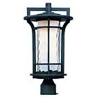 Maxim Lighting Oakville LED 65780WGBO 1-Light 9W Black Oxide Outdoor Post Lantern