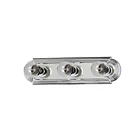 Maxim Lighting Essentials 7123PC 3-Lights 60W Polished Chrome Vanity Light
