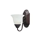 Maxim Lighting Essentials 8011MROI 1-Light Oil Rubbed Bronze Wall Sconce