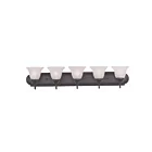 Maxim Lighting Essentials 8015FTOI 5-Lights 60W Oil Rubbed Bronze Vanity Light