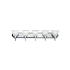 Maxim Lighting Essentials 8015MRPC 5-Lights 60W Polished Chrome Vanity Light