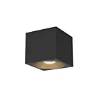 Maxim Lighting 86213BK Stout 1-Light 20W Black Flush Mount