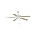 Maxim Lighting 88935MW 52" Matte White Ceiling Fan