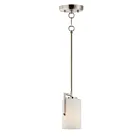 Maxim Lighting 91280SWSN Dart 1-Light 60W Satin Nickel Pendant